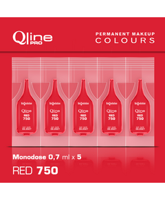 Red 750 Qline Pro Monodose 5 x 0.7 ml