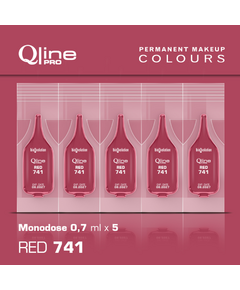 Red 741 Qline Pro Monodose 5 x 0.7 ml