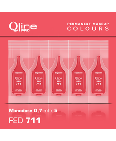 Red 711 Qline Pro Monodose 5 x 0.7 ml