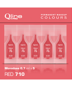 Red 710 Qline Pro Monodose 5 x 0.7 ml