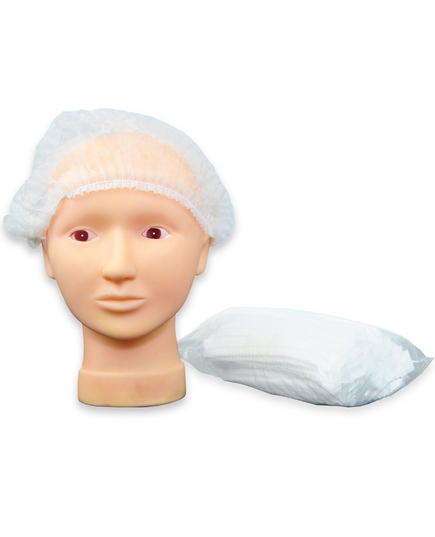 Disposable Head Bonnet - 50 pcs