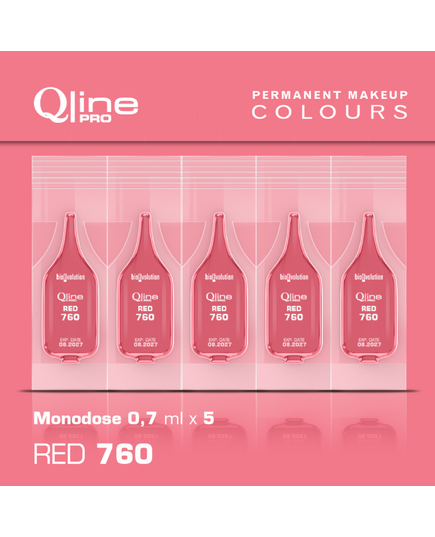 Red 760 Qline Pro Monodose 5 x 0.7 ml