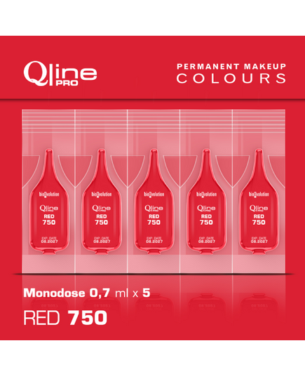 Red 750 Qline Pro Monodose 5 x 0.7 ml