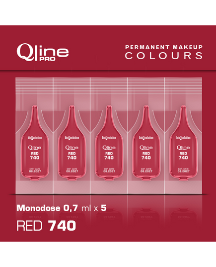 Red 740 Qline Pro Monodose 5 x 0.7 ml