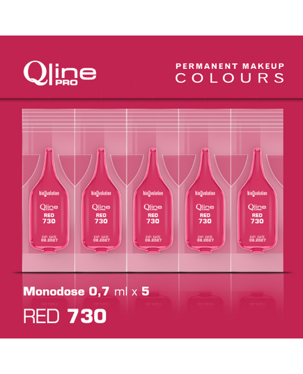 Red 730 Qline Pro Monodose 5 x 0.7 ml