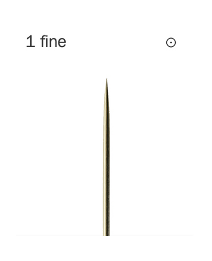 #1 Fine Needles (20 pcs)