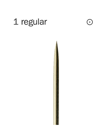 #1 Regular Needles (20 pcs)