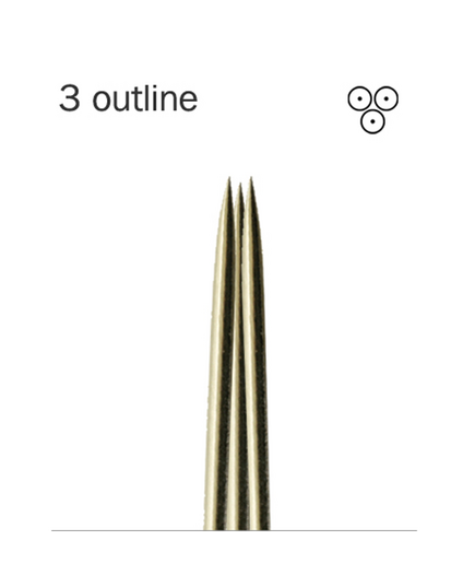 #3 Outline Needles (20 pcs)